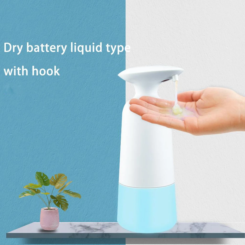 350ML Touchless Automatic Soap Dispenser Infrared Sensor Foam Soap Dispenser Hand Sanitizer for Home Bathroom Accessories
350ML Touchless Automatic Soap Dispenser Infrared Sensor Foam Soap Dispenser Hand Sanitizer for Home Bathroom Accessories