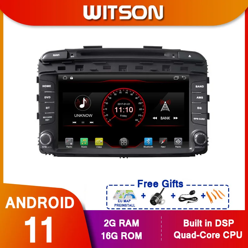 Автомобильный мультимедийный плеер WITSON, стерео, GPS, DVD, радио, навигация, Android экран, Android 11, для KIA SORENTO 2015
Автомобильный мультимедийный плеер WITSON, стерео, GPS, DVD, радио, навигация, Android экран, Android 11, для KIA SORENTO 2015