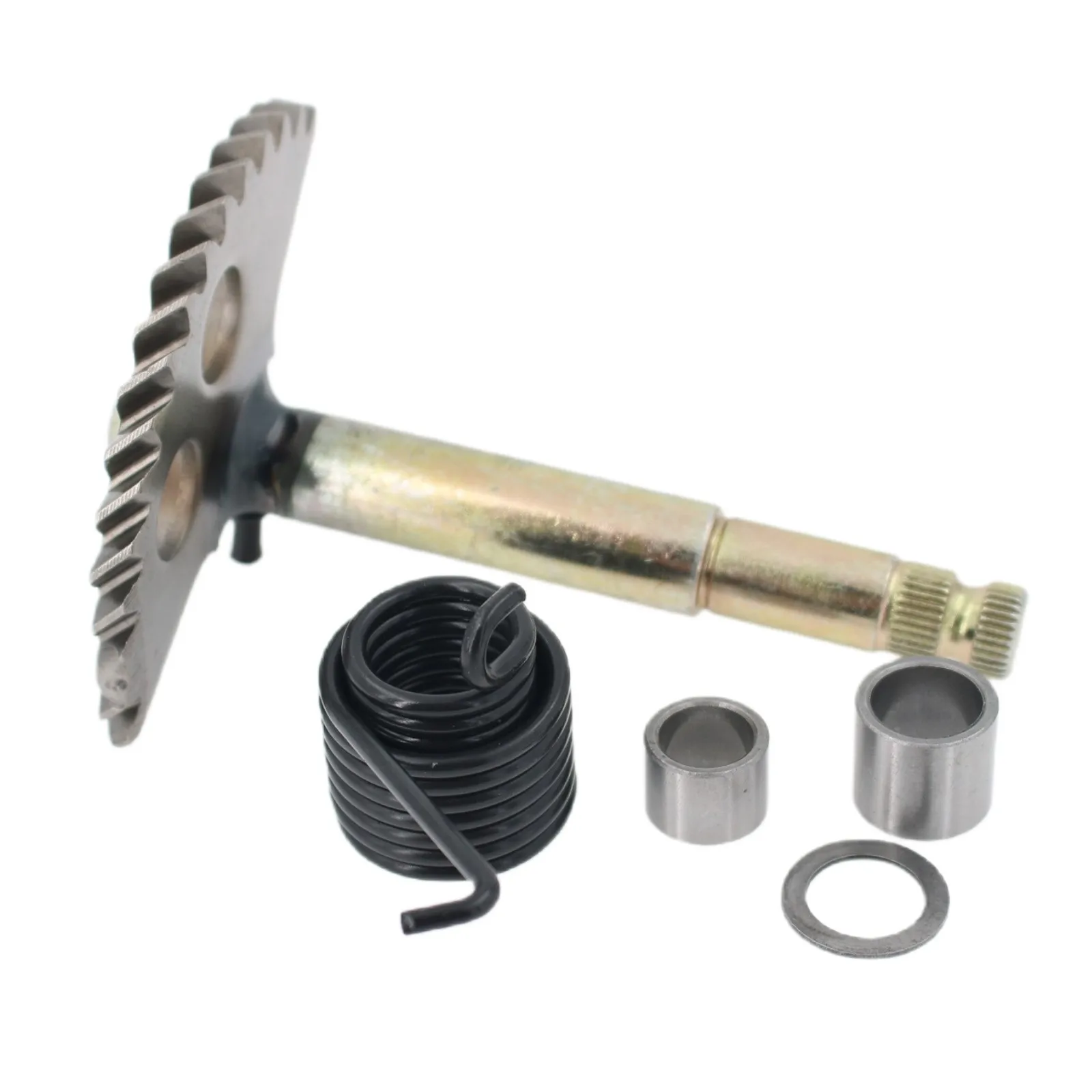 WILEBO 129mm Kick Start Shaft Gear Spindle For GY6 125cc 150cc Chinese Moped Scooter / 125cc 150cc GY6 4-Stroke Engines
WILEBO 129mm Kick Start Shaft Gear Spindle For GY6 125cc 150cc Chinese Moped Scooter / 125cc 150cc GY6 4-Stroke Engines