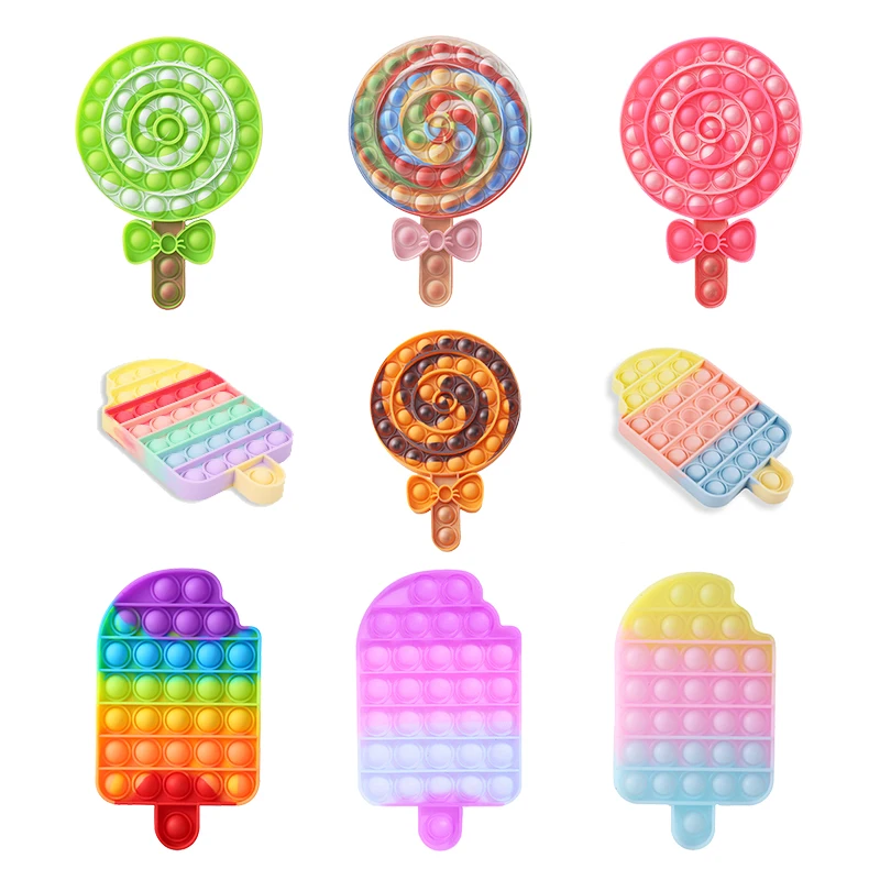 Rainbow Push Bubble Fidget Sensory Toy Autism Special Needs Fidget Squeeze Anti-stress Stress Reliever Toys for Kids Board Game
Rainbow Push Bubble Fidget Sensory Toy Autism Special Needs Fidget Squeeze Anti-stress Stress Reliever Toys for Kids Board Game
