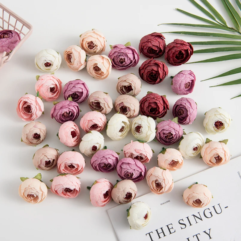 50/100PCS Artificial Flowers Silk Tea Roses Bud Diy Gifts Candy Box Christmas Decorations for Home Garden Wedding Accessories
50/100PCS Artificial Flowers Silk Tea Roses Bud Diy Gifts Candy Box Christmas Decorations for Home Garden Wedding Accessories