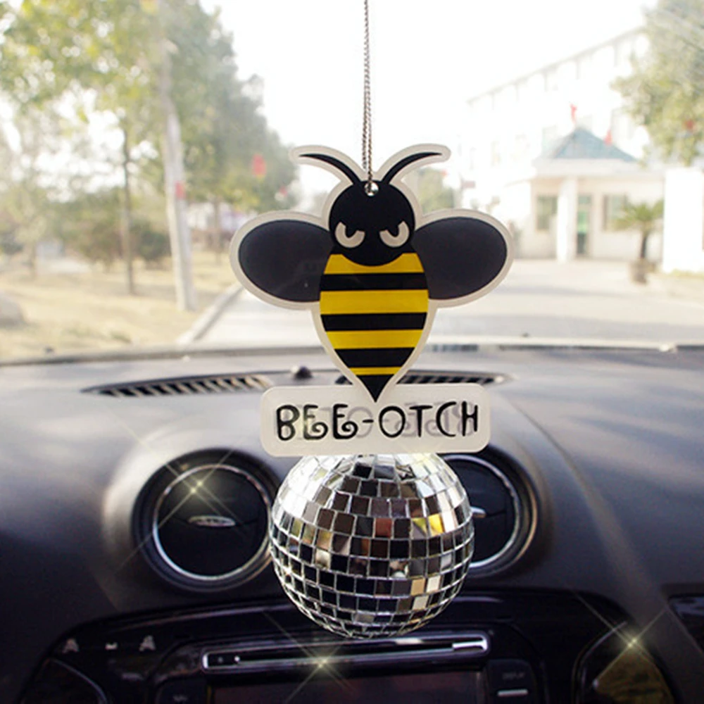 Car Pendant Bee Pattern Bling Bling Crystal Ball for Girl Women Car Rearview Mirror Ornaments Hanging Auto Styling Accessories
Car Pendant Bee Pattern Bling Bling Crystal Ball for Girl Women Car Rearview Mirror Ornaments Hanging Auto Styling Accessories