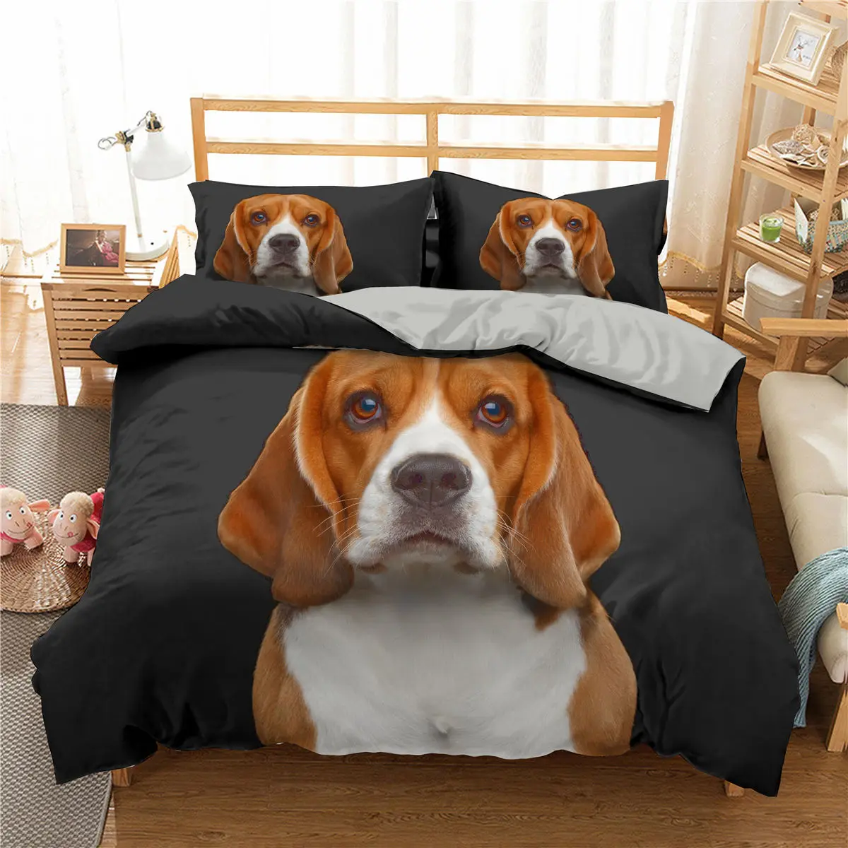 Cartoon Pug Dog Bedding Sets Cute Pet Dog Duvet Cover Set King Queen Double Sing Full Size Comforter Cover 220x240 180x210
Cartoon Pug Dog Bedding Sets Cute Pet Dog Duvet Cover Set King Queen Double Sing Full Size Comforter Cover 220x240 180x210