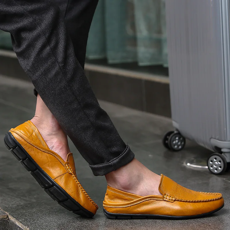 Men Genuine Leather Casual Comfortable High Quality Shoes Loafers Sneakers Fashion Handmade Retro Leisure Loafers Shoes
Men Genuine Leather Casual Comfortable High Quality Shoes Loafers Sneakers Fashion Handmade Retro Leisure Loafers Shoes