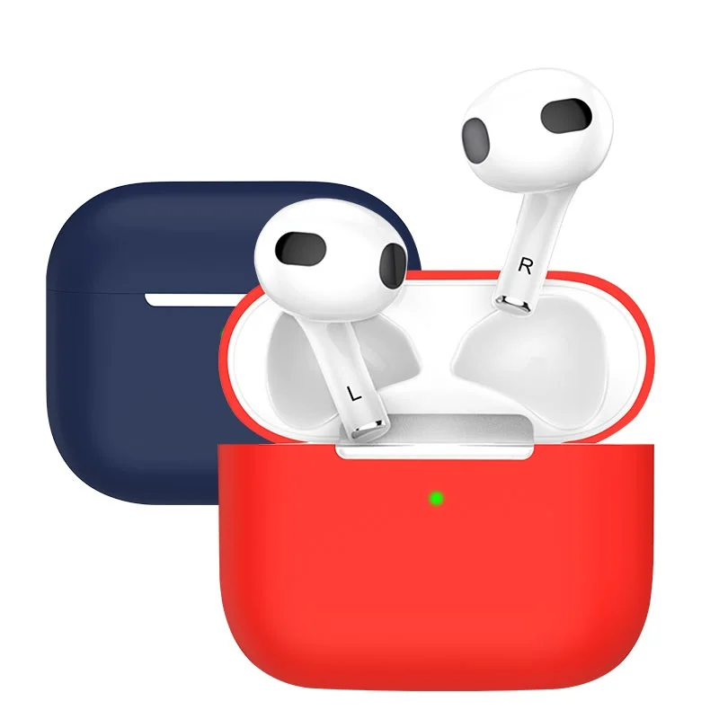 Coloful Silicone Tpu Wireless Bluetooth-Compatible Earphone Case For Airpods Pro Protective Cover Skin Accessories For Airpods 3
Coloful Silicone Tpu Wireless Bluetooth-Compatible Earphone Case For Airpods Pro Protective Cover Skin Accessories For Airpods 3