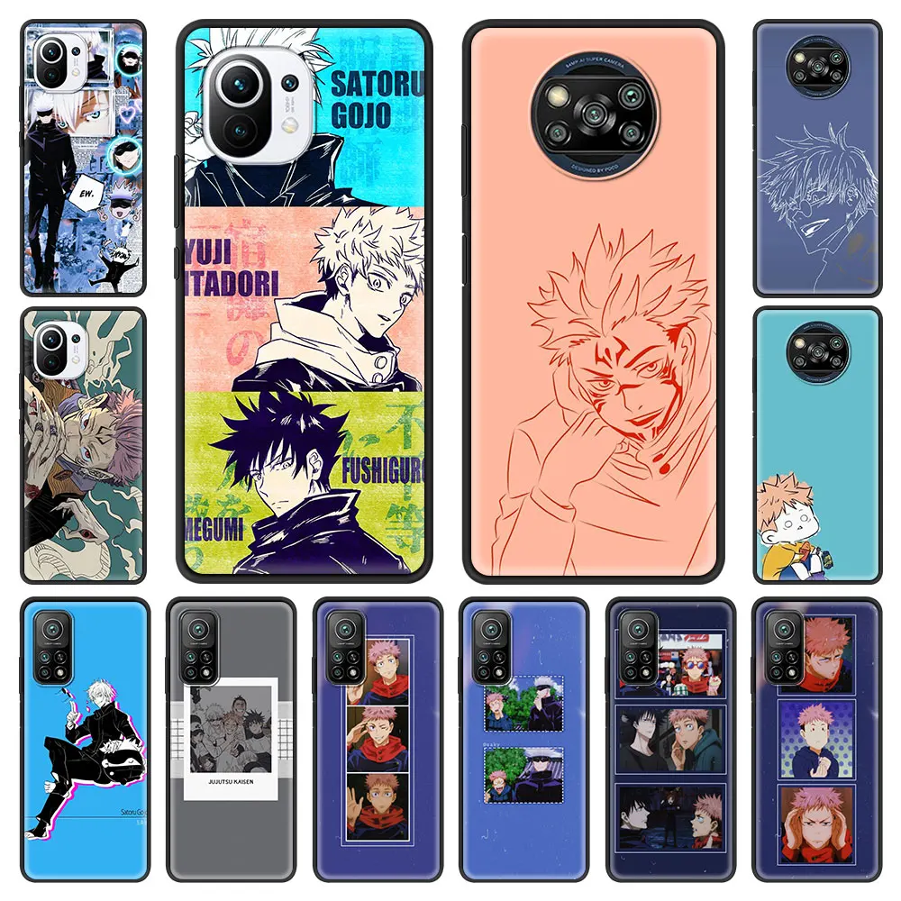 YUJI Anime Jujutsu Kaisen Silicone Phone Case For Xiaomi Mi 11 Ultra 11i 10S 10T Pro Poco M3 F3 Note 10 Lite 5G 10T Cover
YUJI Anime Jujutsu Kaisen Silicone Phone Case For Xiaomi Mi 11 Ultra 11i 10S 10T Pro Poco M3 F3 Note 10 Lite 5G 10T Cover