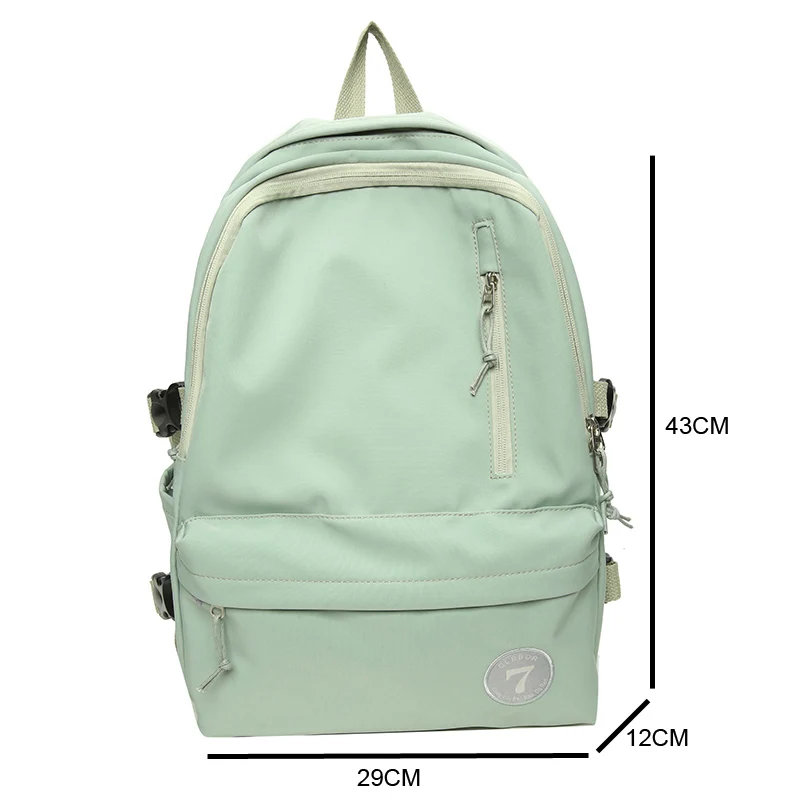 High Quality Woman Backpack New Solid Color Female Book School Bag for Teenage Girls Boys Student Women's Nylon Travel Rucksack
High Quality Woman Backpack New Solid Color Female Book School Bag for Teenage Girls Boys Student Women's Nylon Travel Rucksack