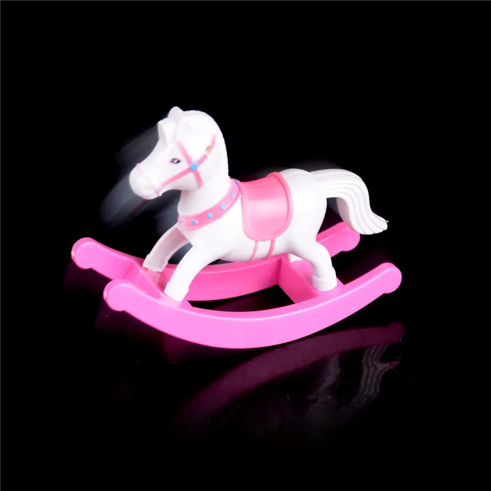 1Pc Plastic Rocking Horse Cockhorse for Dolls Classic Children Toy Gifts 14.5*5.5*10cm Dollhouse Accessories
1Pc Plastic Rocking Horse Cockhorse for Dolls Classic Children Toy Gifts 14.5*5.5*10cm Dollhouse Accessories