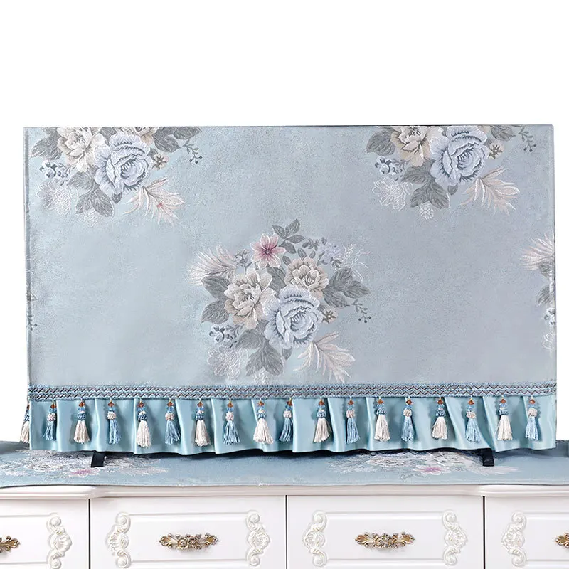 European and American-Style Yarn-Dyed Jacquard Television Cover Home Appliance Dust Cover LCD TV Dust Cover Cloth
European and American-Style Yarn-Dyed Jacquard Television Cover Home Appliance Dust Cover LCD TV Dust Cover Cloth