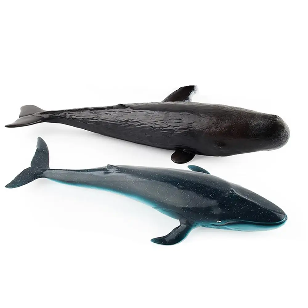 Lifelike Sea Life Sperm Whale Realistic Hand-Painted Toy Figurine Model Children Birthday Gifts | Игрушки и хобби