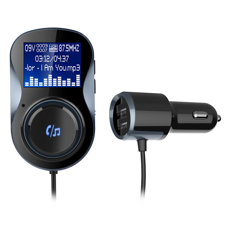 1,4 "Экран дисплея автомобиля Bluetooth FM передатчик, автомобильный Зарядное устройство 5V/3.4A Dual USB Порты и разъёмы громкой связи FM модулятор аудио ...
1,4 "Экран дисплея автомобиля Bluetooth FM передатчик, автомобильный Зарядное устройство 5V/3.4A Dual USB Порты и разъёмы громкой связи FM модулятор аудио ...