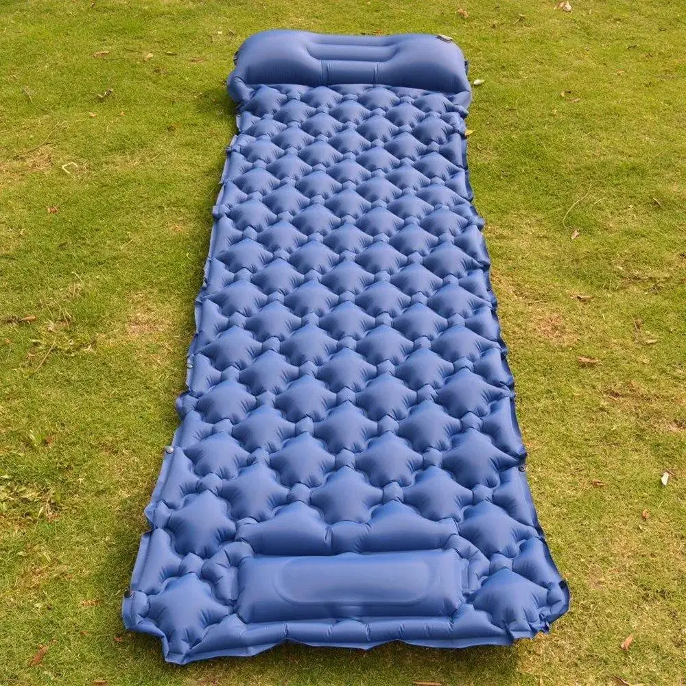 Ultra-light honeycomb camping air mattress with integrated pump, hiking air mattress, for beach use. Outdoor, camping
Ultra-light honeycomb camping air mattress with integrated pump, hiking air mattress, for beach use. Outdoor, camping