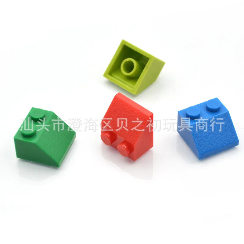 100g Bulk Parts 2x2 Semi Inclined Plane Thick Bricks Building Blocks Plastic Bevel Plate MOC Figure Model Assemble DIY Toys 3039
100g Bulk Parts 2x2 Semi Inclined Plane Thick Bricks Building Blocks Plastic Bevel Plate MOC Figure Model Assemble DIY Toys 3039