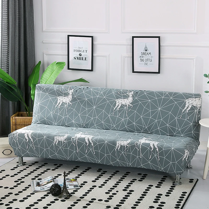 Sofa Bed Cover Armless Sofa Covers Tight Wrap Slip-resistant Elastic Stretch Furniture Slipcovers Universal Size 
Sofa Bed Cover Armless Sofa Covers Tight Wrap Slip-resistant Elastic Stretch Furniture Slipcovers Universal Size