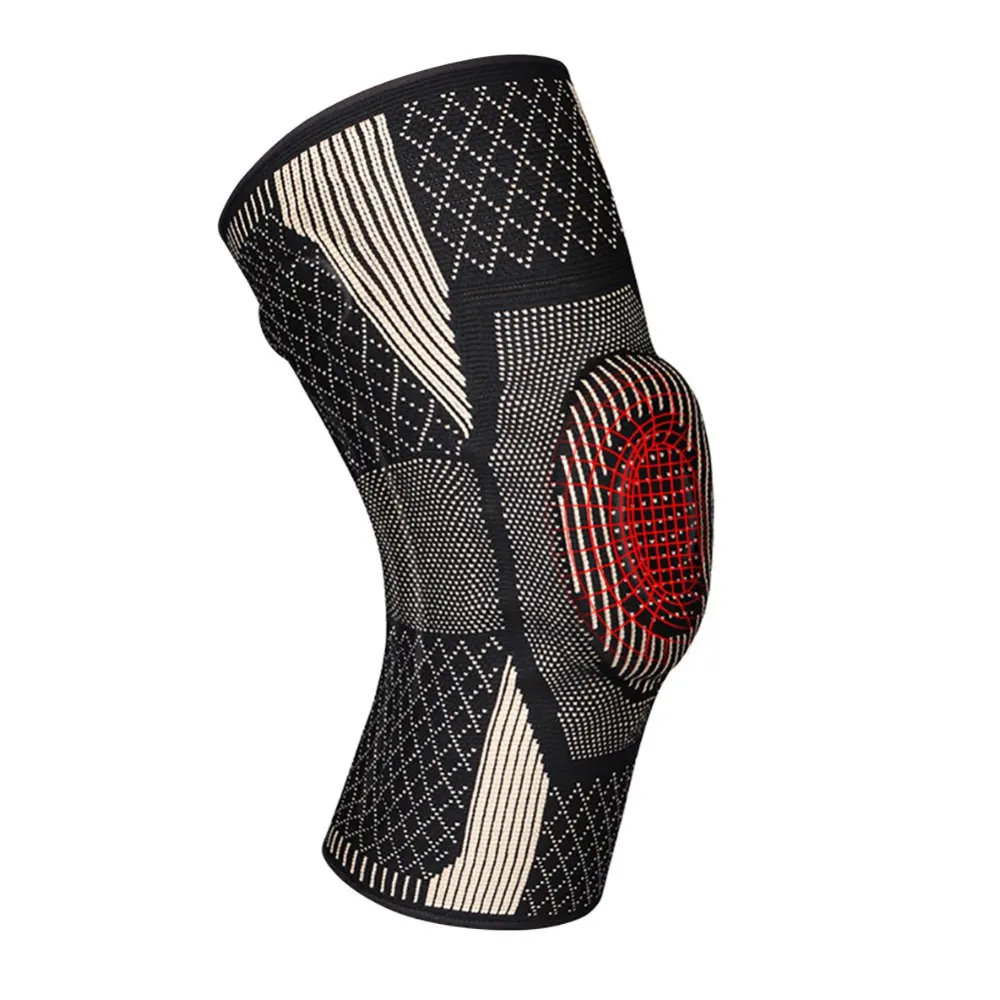 Men Women Anti-slip Sports Knee Pads Single Piece Silicone Spring Strip Support Pressure Strap Knee Protection
Men Women Anti-slip Sports Knee Pads Single Piece Silicone Spring Strip Support Pressure Strap Knee Protection