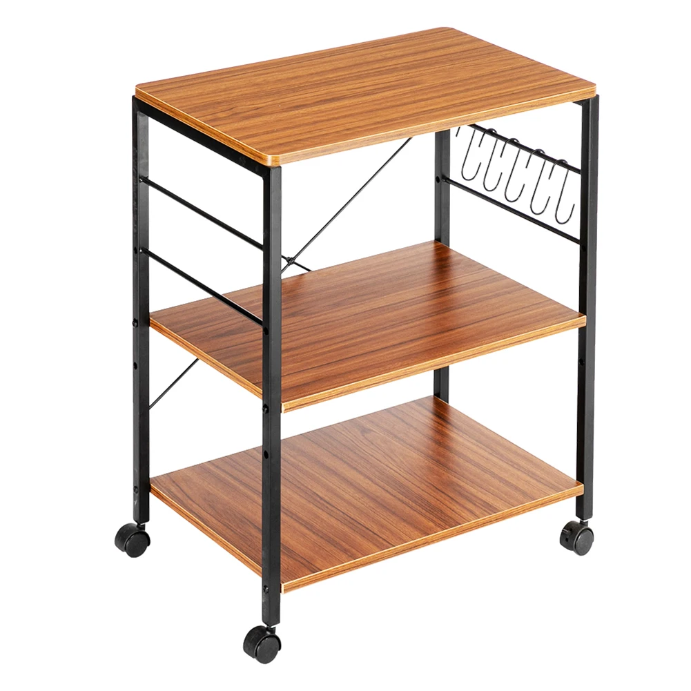 Durable Kitchen Microwave Shelf Cart 3-Tier Kitchen Utility Cart Vintage Rolling Bakers Rack-29102318 Vintage Board
Durable Kitchen Microwave Shelf Cart 3-Tier Kitchen Utility Cart Vintage Rolling Bakers Rack-29102318 Vintage Board