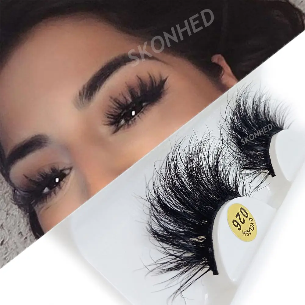 Woman's Fashion Criss-cross Handmade Wispies Fluffies False Eyelashes Eye Lash Extension 100% 3D Mink Hair Thick Long
Woman's Fashion Criss-cross Handmade Wispies Fluffies False Eyelashes Eye Lash Extension 100% 3D Mink Hair Thick Long