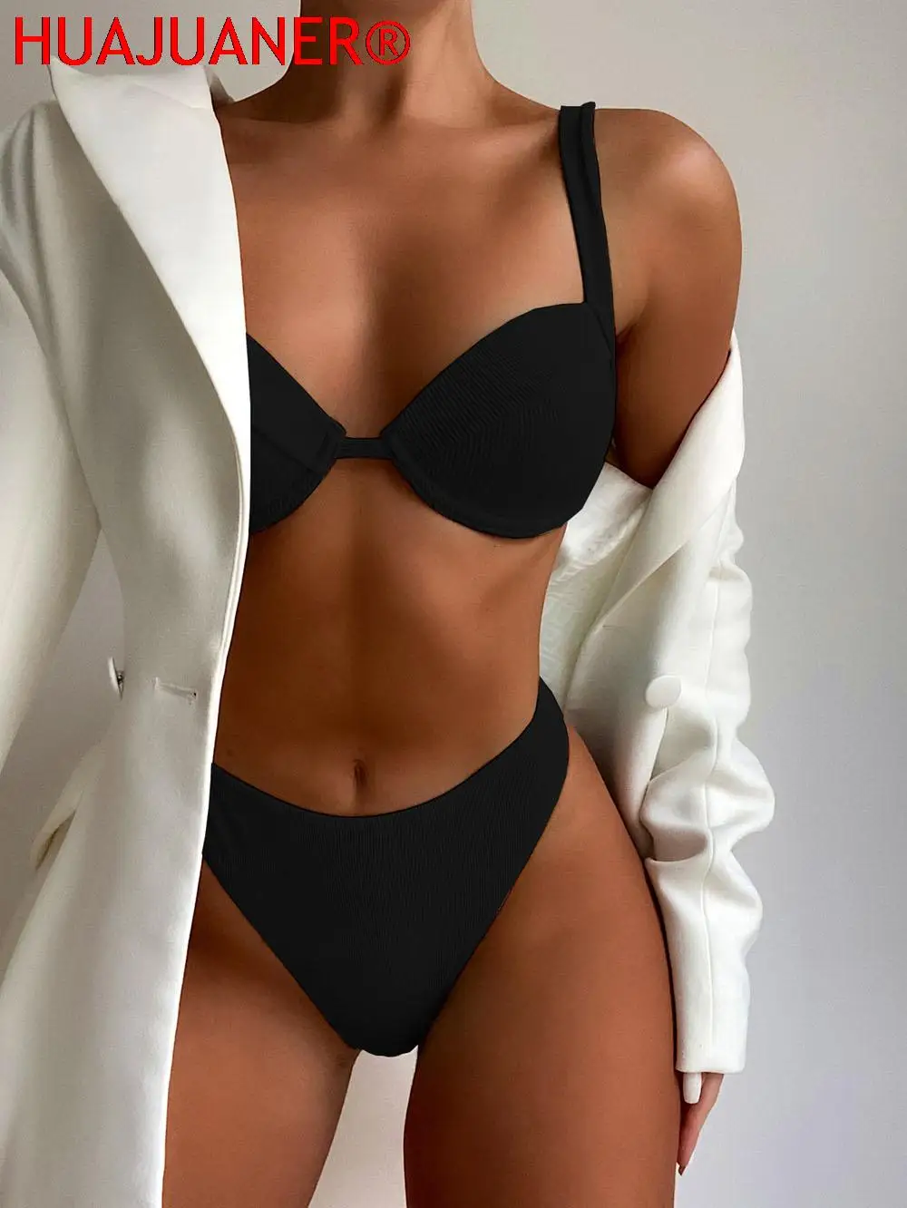 New High Cut Bikini Push Up Swimsuit Female Swimwear Women Summer Solid Bikini set With Bra Cup Bather Bathing Suit Swim Lady
New High Cut Bikini Push Up Swimsuit Female Swimwear Women Summer Solid Bikini set With Bra Cup Bather Bathing Suit Swim Lady