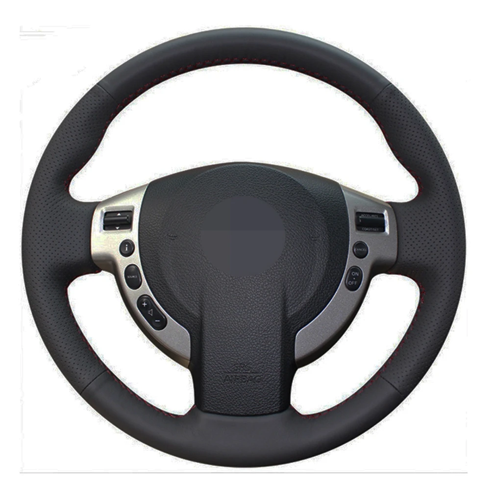 Car Steering Wheel Cover Black Leather For Nissan Qashqai 2007-2015 Rogue X-Trail 2008-2013 NV200 2009-2016 Sentra 2007-2012
Car Steering Wheel Cover Black Leather For Nissan Qashqai 2007-2015 Rogue X-Trail 2008-2013 NV200 2009-2016 Sentra 2007-2012