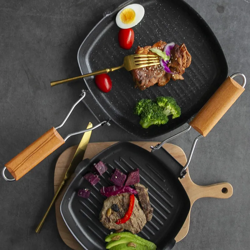 Cookware Steak Pans High Quality Non Stick Pancake Breakfast Gas Cooker Omelette Pans Utensilios De Cocina Home Cookware DB60PD
Cookware Steak Pans High Quality Non Stick Pancake Breakfast Gas Cooker Omelette Pans Utensilios De Cocina Home Cookware DB60PD