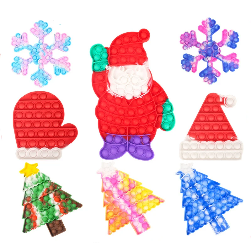 ZK30 Push Bubble Toys Autism Needs Squishy Stress Reliever Toys Santa Claus Adult Kid Educational Toys Anti-stress Fidget 2021
ZK30 Push Bubble Toys Autism Needs Squishy Stress Reliever Toys Santa Claus Adult Kid Educational Toys Anti-stress Fidget 2021