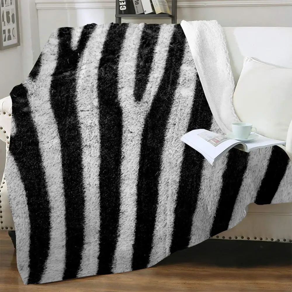 NKNK Leopard Blankets Stripe Bedding Throw Black And White Thin Quilt Street Blankets For Beds Sherpa Blanket New Premium
NKNK Leopard Blankets Stripe Bedding Throw Black And White Thin Quilt Street Blankets For Beds Sherpa Blanket New Premium