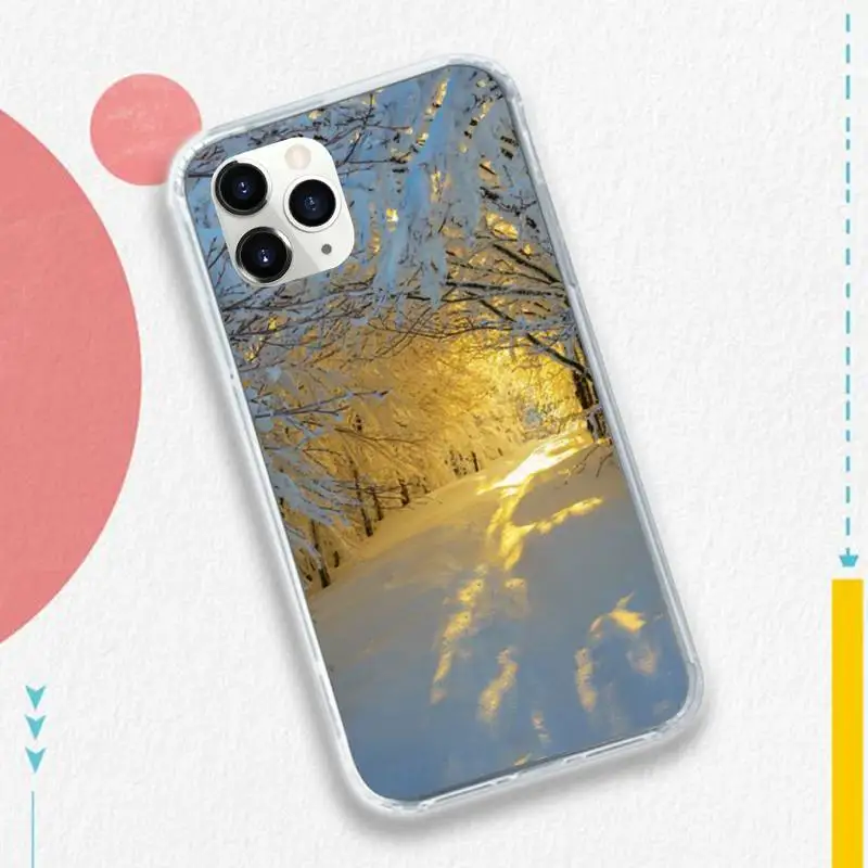 Landscape Winter Light Snow Mountain high quality Phone Case for iPhone 11 12 pro XS MAX 8 7 6 6S Plus X 5S SE 2020 XR
Landscape Winter Light Snow Mountain high quality Phone Case for iPhone 11 12 pro XS MAX 8 7 6 6S Plus X 5S SE 2020 XR