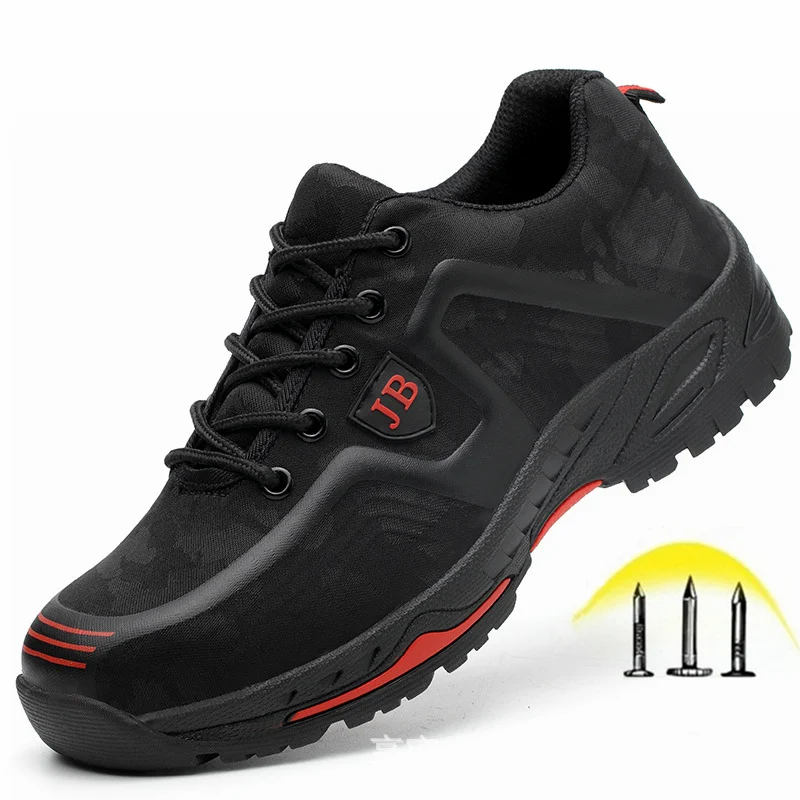 Steel Toe Cap and Steel Midsole Men Safety Work Shoes Puncture-Proof Indestructible Working Boots Wear-resistant Man Sneakers
Steel Toe Cap and Steel Midsole Men Safety Work Shoes Puncture-Proof Indestructible Working Boots Wear-resistant Man Sneakers