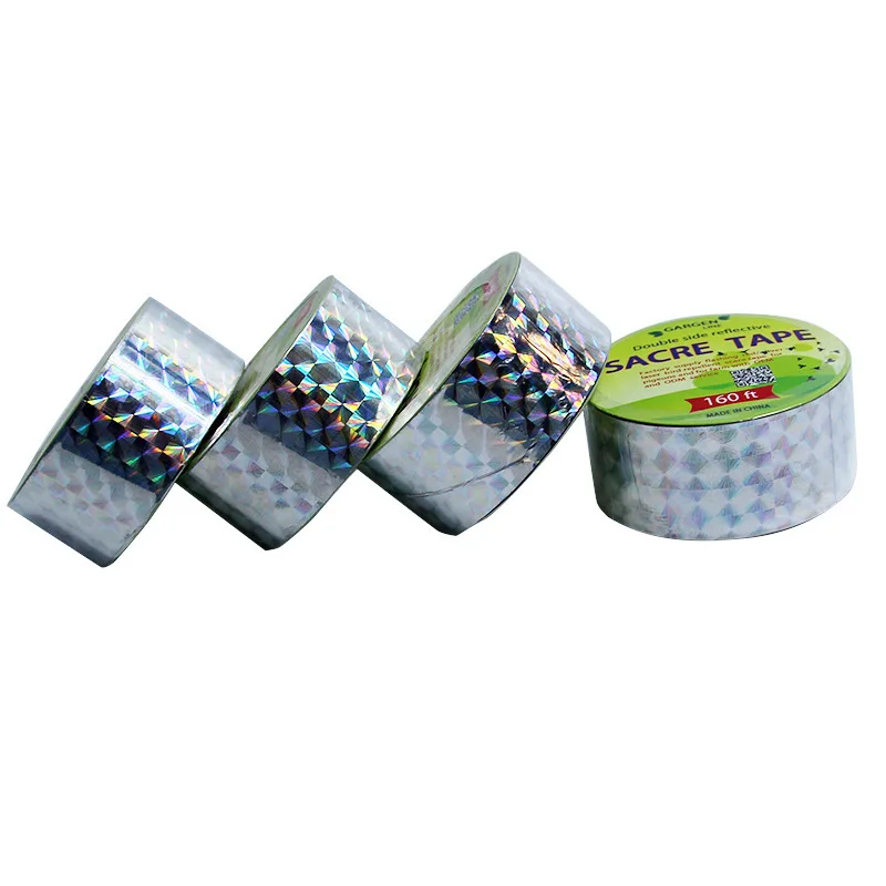1 Roll Anti Bird Tape Bird 50M Scare Tape Audible Repellent Fox Pigeons Repeller Ribbon Tapes for Pest Control
1 Roll Anti Bird Tape Bird 50M Scare Tape Audible Repellent Fox Pigeons Repeller Ribbon Tapes for Pest Control