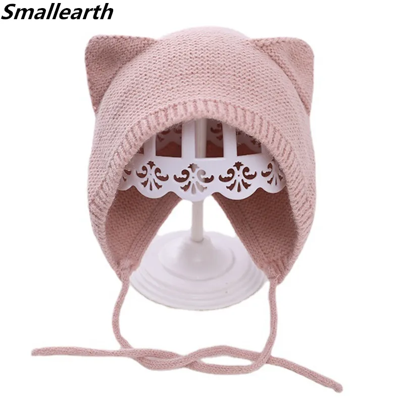 1 Pc Baby Girl Knitted Earmuffs Hats Cotton Solid Color Baby Hats & Caps For 0-12 Months Newborn Babies Warm Hat With Cute Ears
1 Pc Baby Girl Knitted Earmuffs Hats Cotton Solid Color Baby Hats & Caps For 0-12 Months Newborn Babies Warm Hat With Cute Ears