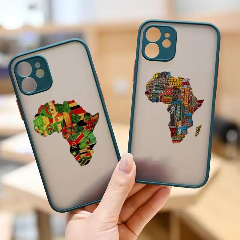 Africa map graphics pattern Phone Case matte transparent For iphone 7 8 11 12 plus mini x xs xr pro max cover
Africa map graphics pattern Phone Case matte transparent For iphone 7 8 11 12 plus mini x xs xr pro max cover