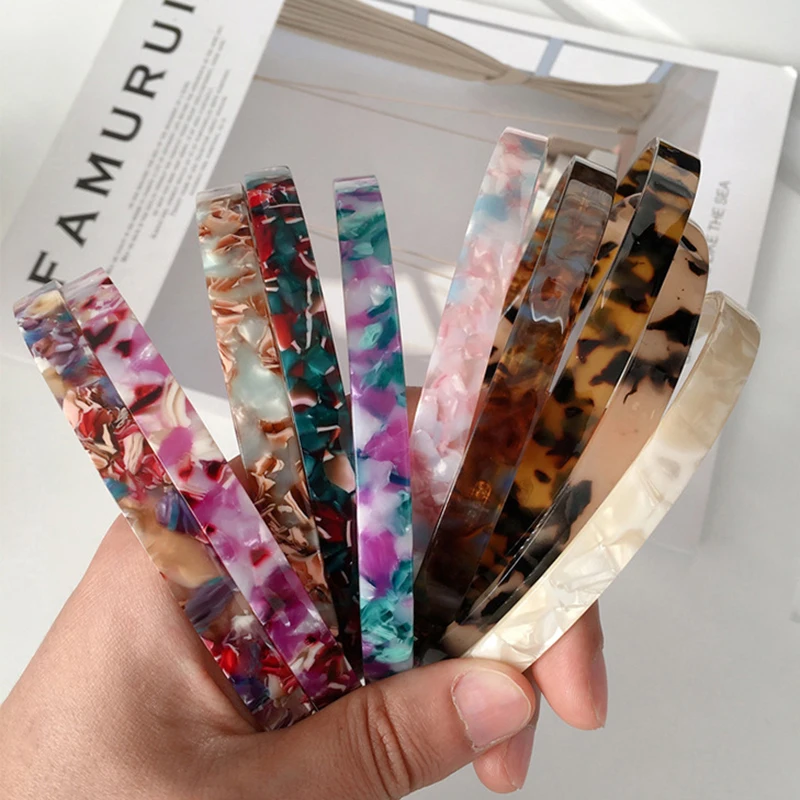 Female Acetate Floral Leopard Bezel Non-slip Headband Turban Hairband For Women Lady Hair Hoop Hair Accessories Elegant
Female Acetate Floral Leopard Bezel Non-slip Headband Turban Hairband For Women Lady Hair Hoop Hair Accessories Elegant