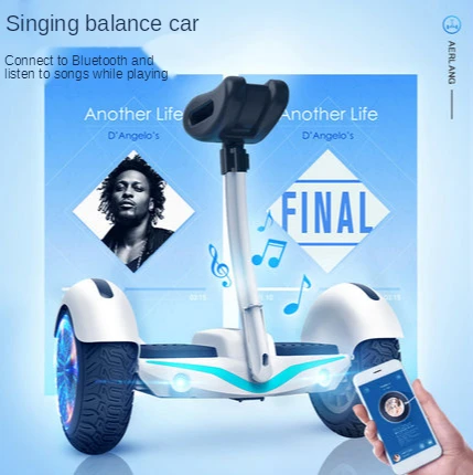 Allang Student 10-Inch Smart Balance Car Children Light-Emitting Wheel Leg Control Hand Lever Electric Self-Balancing Adult
Allang Student 10-Inch Smart Balance Car Children Light-Emitting Wheel Leg Control Hand Lever Electric Self-Balancing Adult