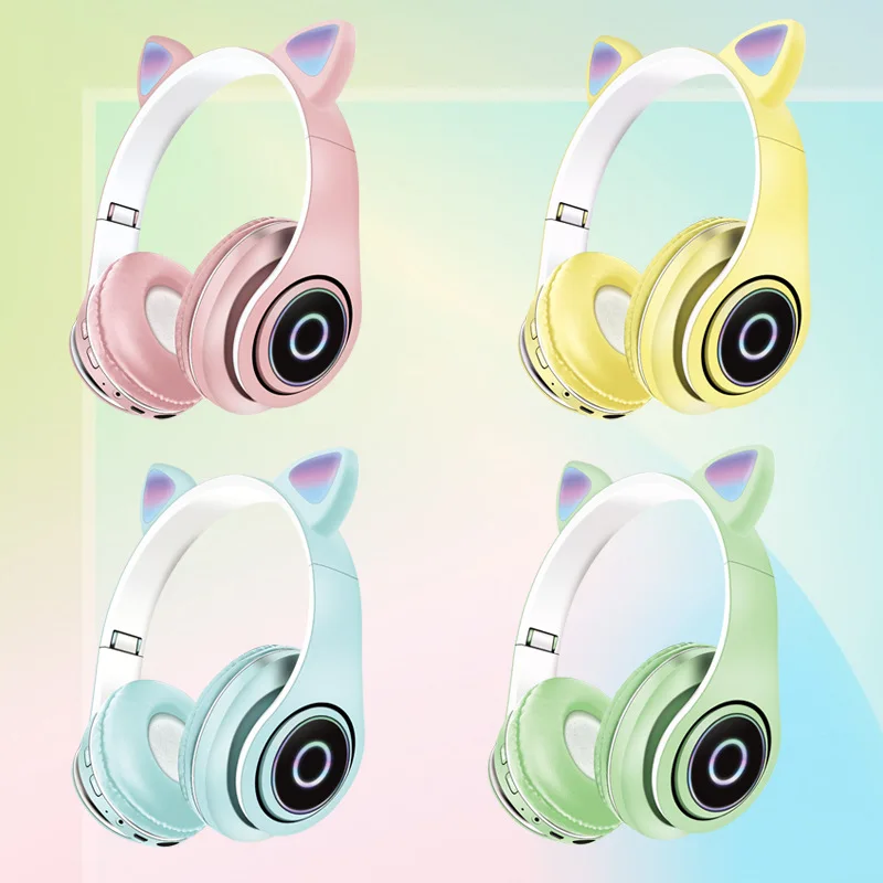 2021 Disney for Cute cat ear Bluetooth headset wireless cute cartoon mobile phone voice call game card computer
2021 Disney for Cute cat ear Bluetooth headset wireless cute cartoon mobile phone voice call game card computer