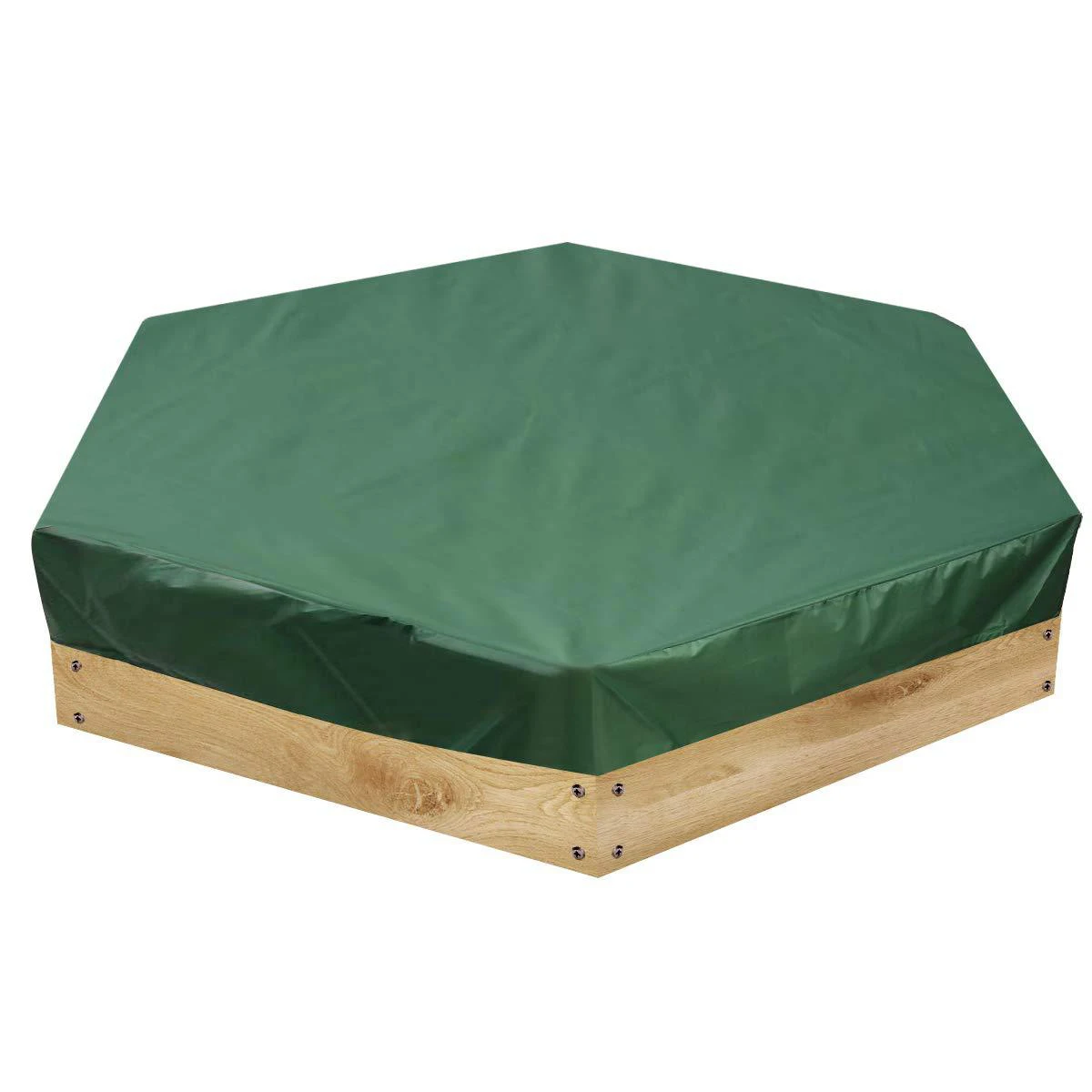 Hexagonal Sandpit Cover with Drawstring Waterproof Dust-proof Rain Snow Sandbox Cover for Garden Outdoor
Hexagonal Sandpit Cover with Drawstring Waterproof Dust-proof Rain Snow Sandbox Cover for Garden Outdoor