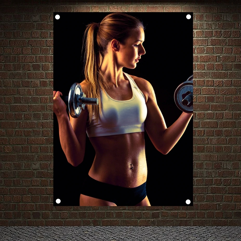 Dumbbells Exercise Fitness Banners Flags Bodybuilding Sports Inspirational Posters Tapestry Canvas Painting Gym Wall Decoration
Dumbbells Exercise Fitness Banners Flags Bodybuilding Sports Inspirational Posters Tapestry Canvas Painting Gym Wall Decoration