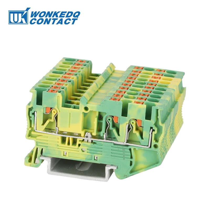 5Pcs PT2.5-TW-PE Push-In Ground 3-Conductor Earth PT 2.5 Twin Wire Electrical Connector Din Rail Terminal Block PT 2.5TW-PE
5Pcs PT2.5-TW-PE Push-In Ground 3-Conductor Earth PT 2.5 Twin Wire Electrical Connector Din Rail Terminal Block PT 2.5TW-PE