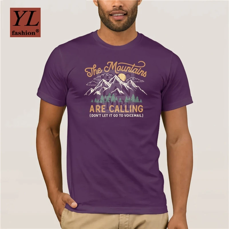 Fashion T Shirt 100% Cotton The Mountains Are Calling Natural Cotton O Neck Classic Casual O-Neck Loose Summer T Shirt For Men
Fashion T Shirt 100% Cotton The Mountains Are Calling Natural Cotton O Neck Classic Casual O-Neck Loose Summer T Shirt For Men