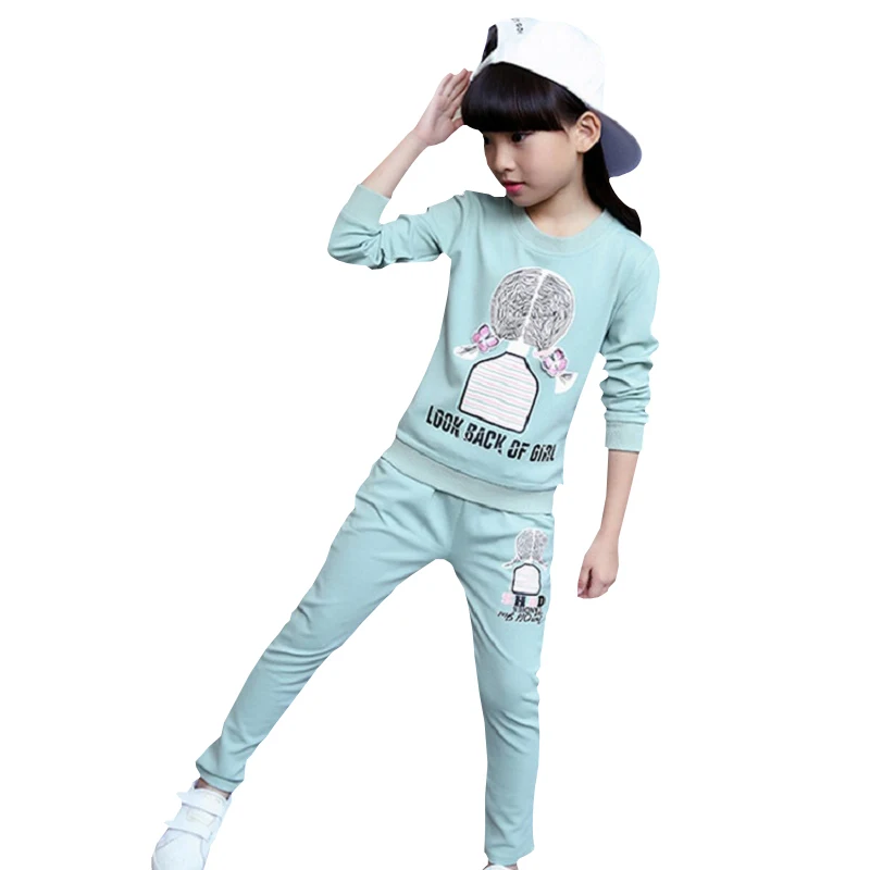 Girl Tracksuits Clothing Set Spring Autumn Soft Comfortable Casual Kids Sport Suits for Girls Cotton 3 4 5 6 7 8 9 10 Year
Girl Tracksuits Clothing Set Spring Autumn Soft Comfortable Casual Kids Sport Suits for Girls Cotton 3 4 5 6 7 8 9 10 Year