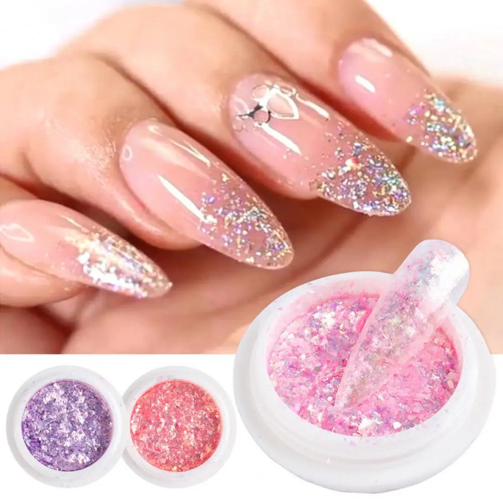 Nail Glitters Delicate Texture Multi-use Nair Art Fashion Nail Glitters Decoration for Nail Salon
Nail Glitters Delicate Texture Multi-use Nair Art Fashion Nail Glitters Decoration for Nail Salon
