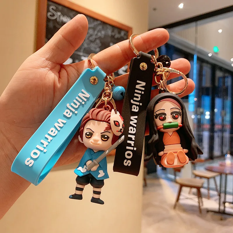 Demon Slayer Cartoon Key Chain Silicone Creative Doll School Bag Key Pendant Car Anime Bag Key Chain Children's Gift
Demon Slayer Cartoon Key Chain Silicone Creative Doll School Bag Key Pendant Car Anime Bag Key Chain Children's Gift