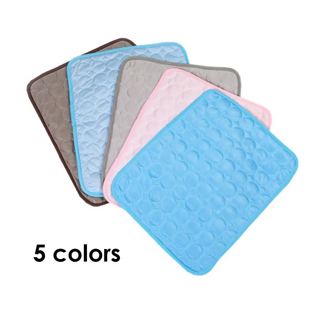Comfortable Ice Silk Pet Cushion Breathable Durable Cooler Cooling Mats Blanket Portable Heat Relief Summer 4 Colors Summer Mat
Comfortable Ice Silk Pet Cushion Breathable Durable Cooler Cooling Mats Blanket Portable Heat Relief Summer 4 Colors Summer Mat