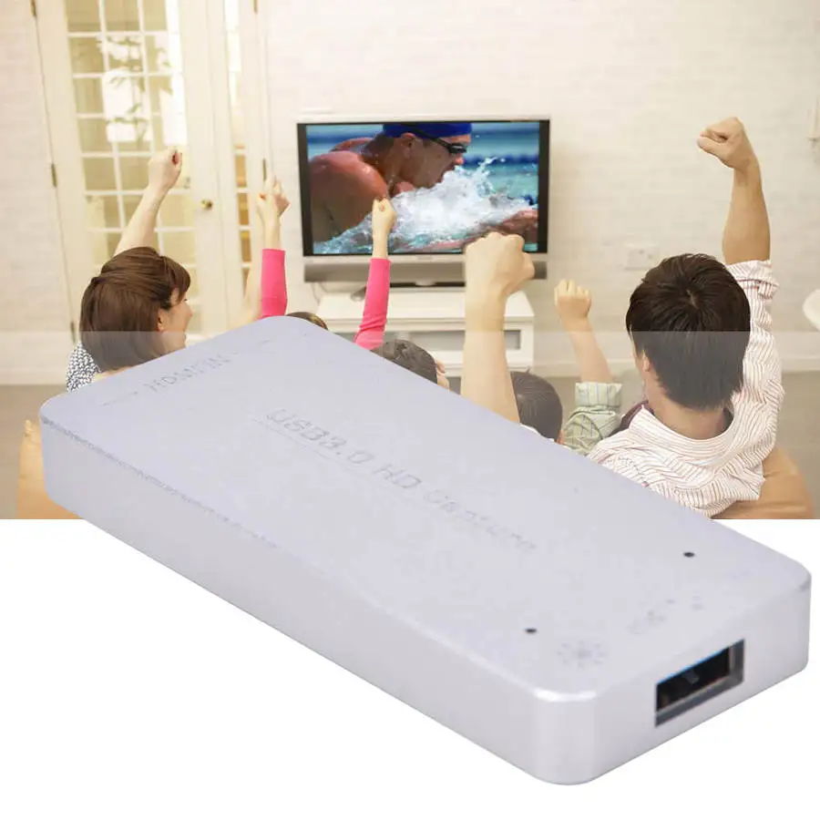 Карта захвата аудио и видео высокого разрешения USB 3 0 для потокового OBS 1080P