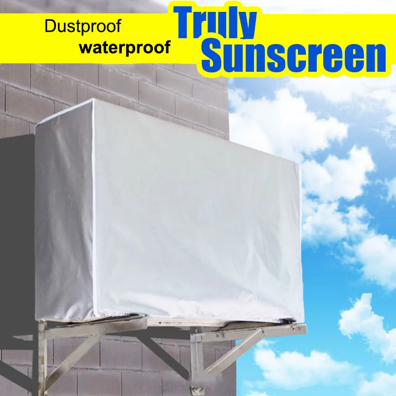 Outdoor Air Conditioner Cover Waterproof Anti-Dust Sunscreen Air-Conditioner Cover Protectors C1
Outdoor Air Conditioner Cover Waterproof Anti-Dust Sunscreen Air-Conditioner Cover Protectors C1