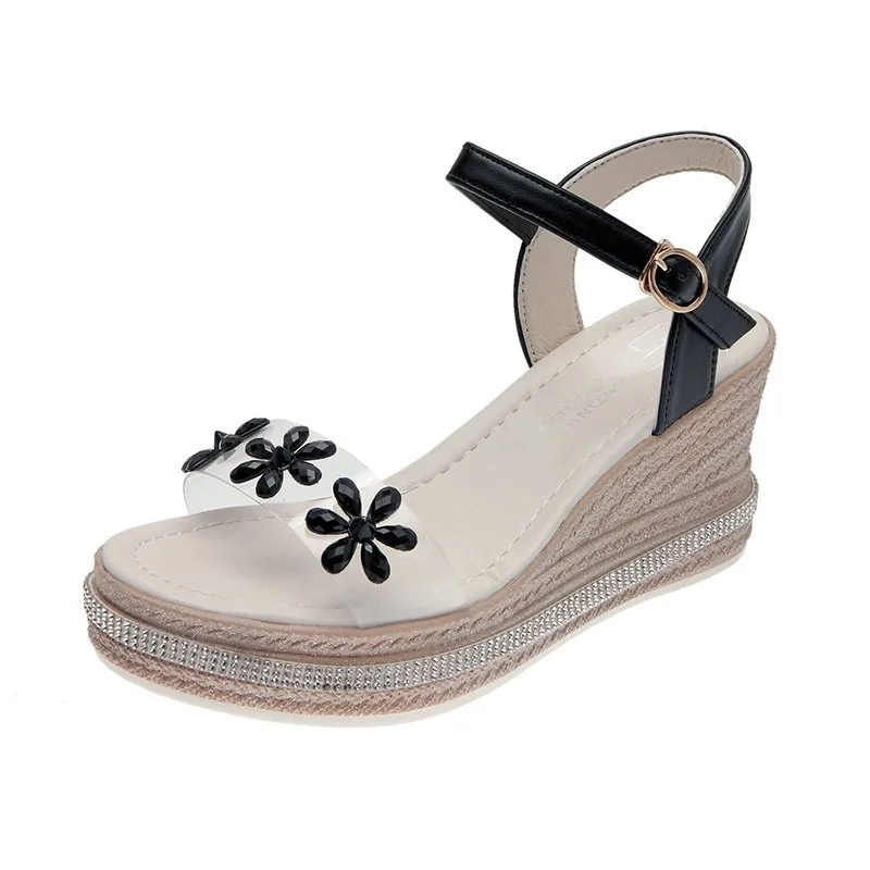 Comfort Shoes for Women Beige Heeled Sandals Muffins shoe 2021 Summer Clogs Wedge Black Clear Fashion Low Girls Flat Rhinestone
Comfort Shoes for Women Beige Heeled Sandals Muffins shoe 2021 Summer Clogs Wedge Black Clear Fashion Low Girls Flat Rhinestone