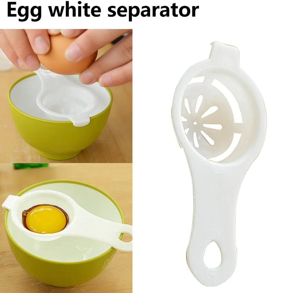 Portable Egg Yolk White Separator Plastic Egg Divider With Collecting Base Bowl Yolk Catcher Home Kitchen Gadgets
Portable Egg Yolk White Separator Plastic Egg Divider With Collecting Base Bowl Yolk Catcher Home Kitchen Gadgets