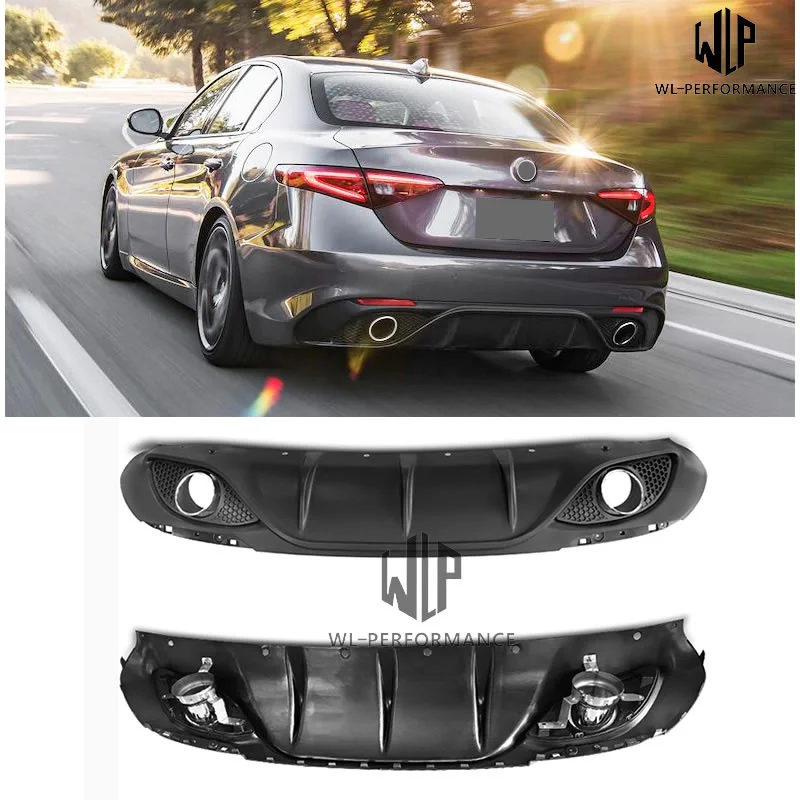 High Quality Pp/cf Material Modified Exhaust Special Exhaust Pipe Rear Lip Upgrade Tail Throat For Alfa Romeo Giulia
High Quality Pp/cf Material Modified Exhaust Special Exhaust Pipe Rear Lip Upgrade Tail Throat For Alfa Romeo Giulia