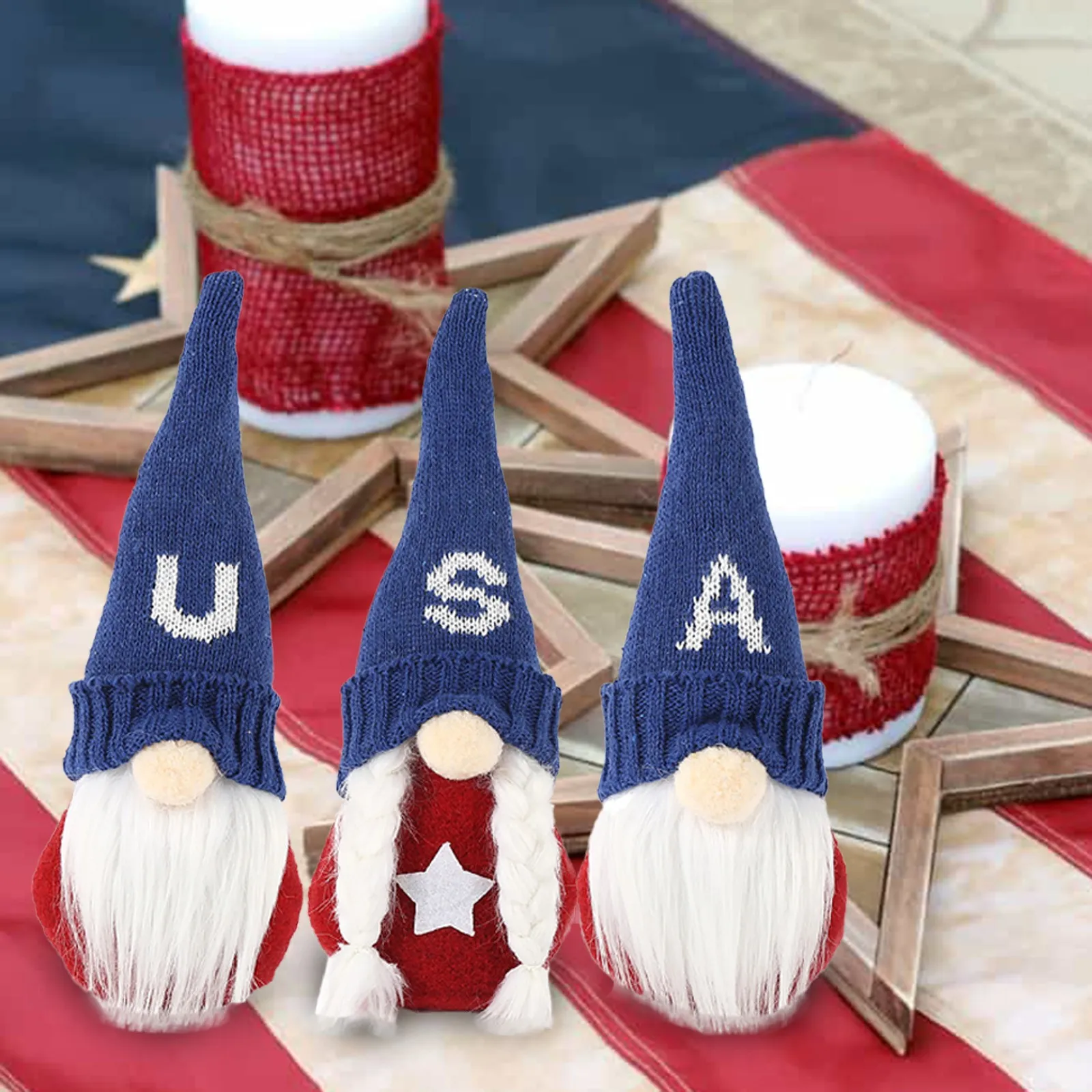 Patriotic Gnome Plush Election Decoration Living Room Desktop Decoration Christmas Dolls Baby Elves Doll Boys and Girls Gifts
Patriotic Gnome Plush Election Decoration Living Room Desktop Decoration Christmas Dolls Baby Elves Doll Boys and Girls Gifts