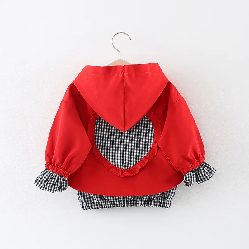 New Girls Jacket Clothes Fashion Outdoor Children Spring & Autumn Plaid Hooded Windbreaker Pleated Baby Toddler Clothing YE04022
New Girls Jacket Clothes Fashion Outdoor Children Spring & Autumn Plaid Hooded Windbreaker Pleated Baby Toddler Clothing YE04022