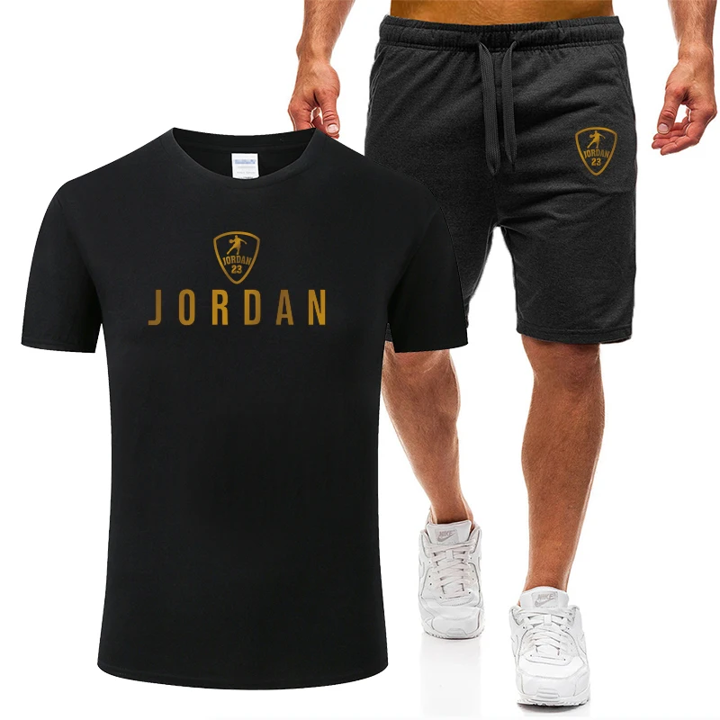 2021 Popular New Cotton Men's T-shirt + Sports Shorts Set Summer High Quality Cotton T-shirt Sports Running Set
2021 Popular New Cotton Men's T-shirt + Sports Shorts Set Summer High Quality Cotton T-shirt Sports Running Set